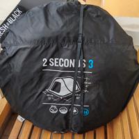 Tenda Quechua 2 Seconds 3 - Fresh&Black