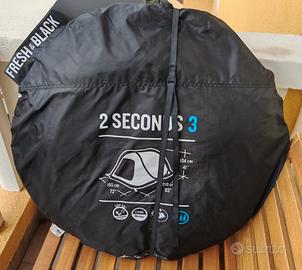 Tenda Quechua 2 Seconds 3 - Fresh&Black