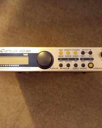 Edirol Studio Canvas SD-80 – con manuali e CD