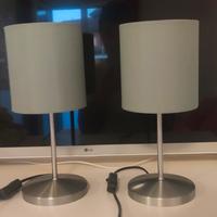 LAMPADA DA COMODINO COPPIA 