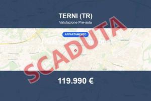 Immobile in asta di 70 m² con box auto a Terni