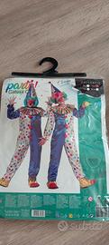 vestito carnevale clown bambini