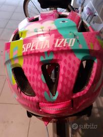 casco da bici bambina