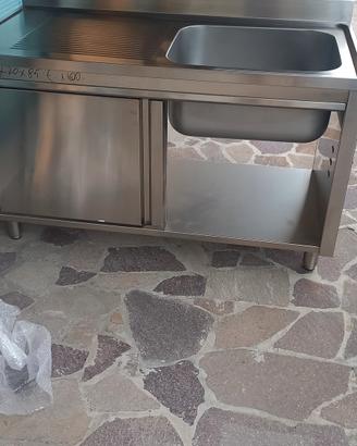 lavatoio in acciaio inox  