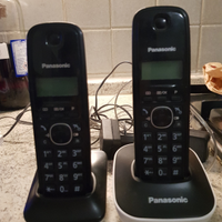 Coppia telefoni cordless Panasonic