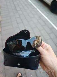 occhiali da sole rayban neri uomo