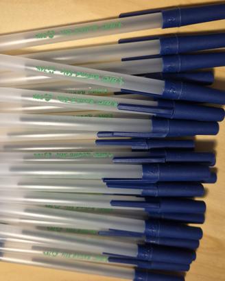 28 penne Bic Round Stic Blu nuovissime