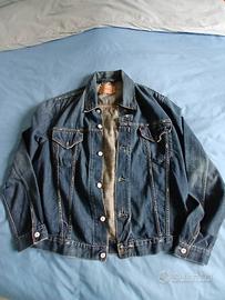 giubbotto uomo jeans Lewis taglia XL