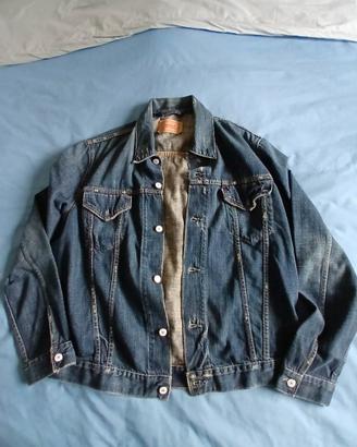giubbotto uomo jeans Lewis taglia XL