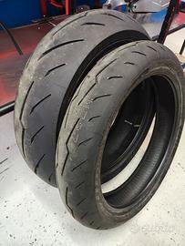 Gomme Pirelli Diablo Rosso 4 120/70 + 180/55 R17