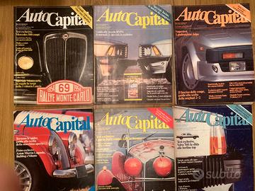 Lotto riviste Autocapital 1982 annata copleta