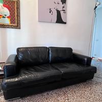 Divano in pelle vitello dedign contemporaneo