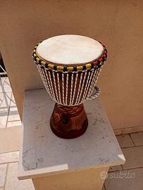 Djembe africano artigianale 36x21