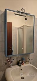 specchio contenitore bagno