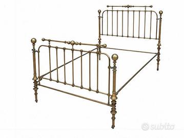 Letto Matrimoniale in Ottone