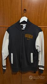 Nike bomber varsity uomo taglia M nero bianco logo