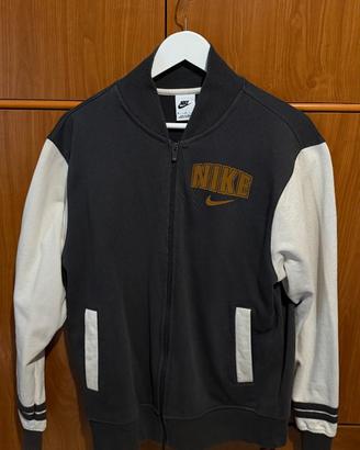 Nike bomber varsity uomo taglia M nero bianco logo