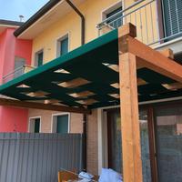Pergolato tettoia in legno