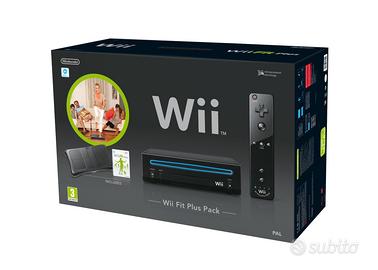 Wii Fit Plus nera pacchetto completo