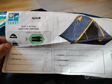 Tenda 2 posti Jamet Azur