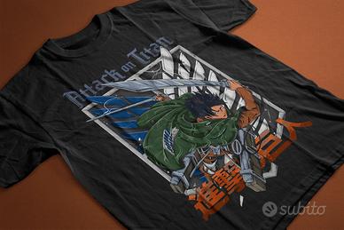 T-Shirt Anime Attack on Titan | Shingeki no Kyojin