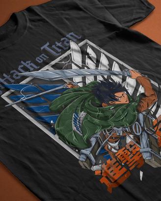 T-Shirt Anime Attack on Titan | Shingeki no Kyojin