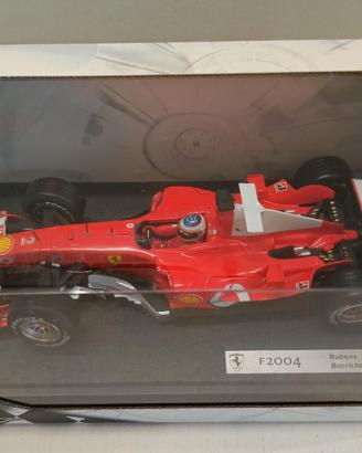 Ferrari F1-2004 R. Barricello #2 scala 1/18 Mattel