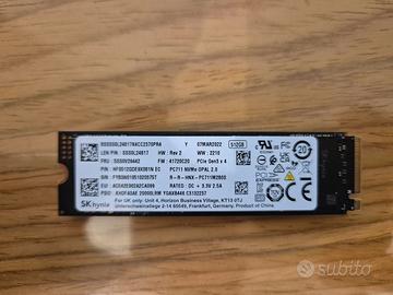 SK Hynix 512GB HFS512GDE9X081N NVMe M.2 PCIe Gen3
