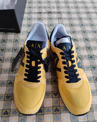 scarpe uomo gialle ax