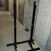 rack supporti per bilanciere regolabili
