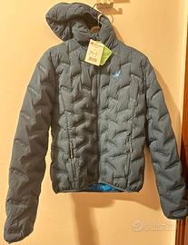 Giacca trapuntata traspirante trekking uomo S new