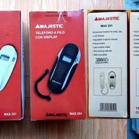 Telefono a filo con display Majestic Max 251