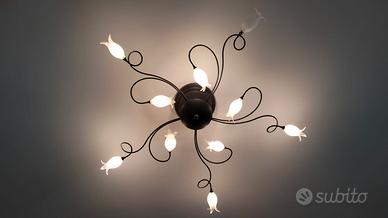 Lampadari stile floreale
