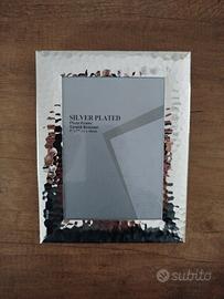 Cornice silver plated misura 13x18