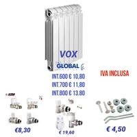 Radiatori alluminio 10cm