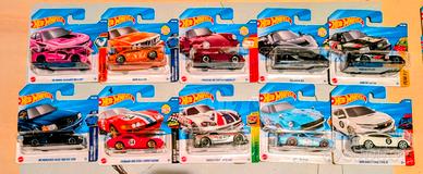 Lotto n.10 Hot Wheels condizioni perfette