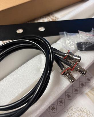 Kit montaggio rack microfoni wireless uhf