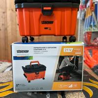 Aspirapolvere e soffiatore a batteria Stocker 21V