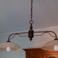 Lampadario Bilanciere Ferro Battuto