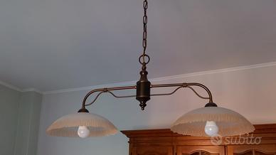 Lampadario Bilanciere Ferro Battuto