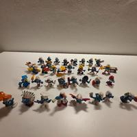 Lotto 35 puffi originali Schleich/ W. Berrie & Co 