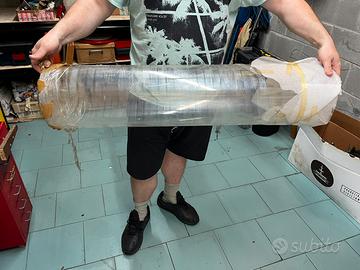 Cilindro colonna acrilico trasparente