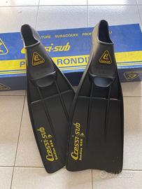 Pinne NUOVE Cressi Sub Rondine Ara Vintage 40-41