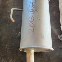 Marmitta peugeot 206