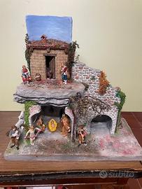 Presepe Natività in coppo artigianale
