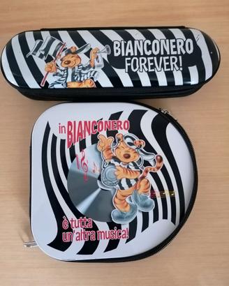 porta penne e porta cd bianconeri