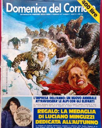 La Domenica del Corriere 17 Febbraio 1977 Mafia