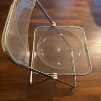 Sedia Plia Anonima Castelli - trasparente