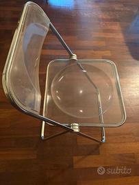 Sedia Plia Anonima Castelli - trasparente