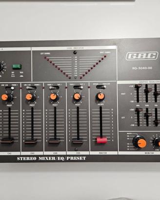 Mixer audio analogico GBC